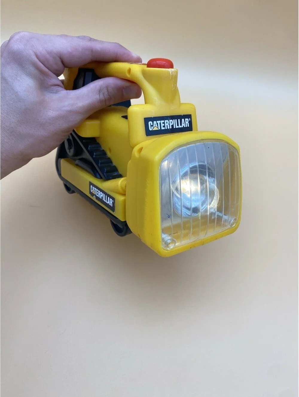 Caterpillar Construction Kids Yellow Bulldozer Flashlight Toy - 2009 CAT